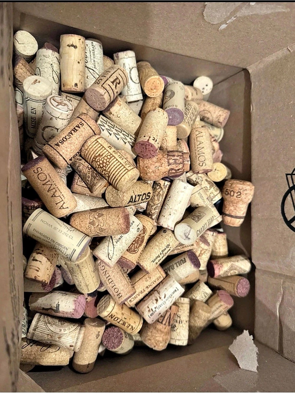 Wine Cork Collection Assorted Natural Corks
